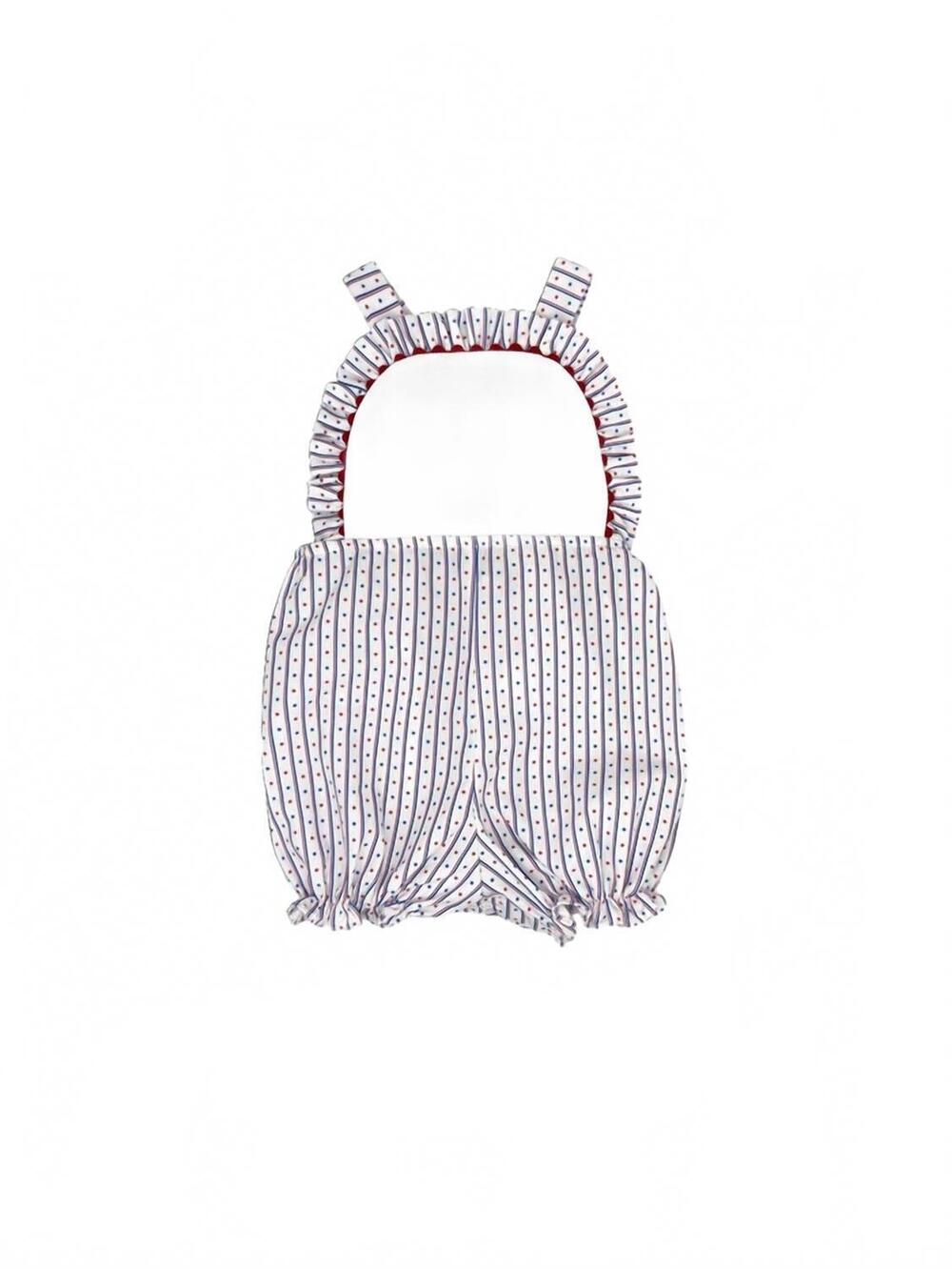NEW LULLABY SET kids margaux bubble in red/white/blue